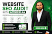 do technical website SEO  audit with competitor analysis action plan