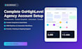 do gohighlevel account setup with automation and snapshot