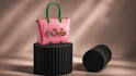 create 3d handbag modeling and luxury purse product rendering