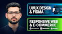 design modern web and mobile ui ux in figma