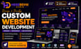 design and develop a custom responsive website