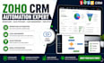setup zoho CRM automation workflow sales pipeline lead setup email marketing