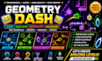 create professional geometry dash layout, solo level, decoration and collab part
