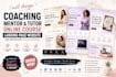 design coaching mentor tutor digital product online course landing page website