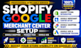 set up shopify google merchant center and shopping