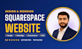 design and redesign a professional squarespace website