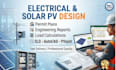 do US solar pv permit plans sld reports with calculations