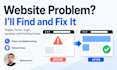 diagnose and fix your website or web hosting issue