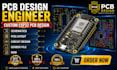 do pcb design, design esp32, arduino iot pcb with schematic and gerber files