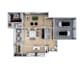 create 3d floorplan for you