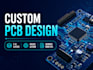 design custom pcb, schematic, and layout in kicad and altium