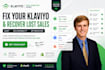 audit klaviyo flows, improve email deliverability and optimize conversions