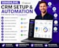 setup gohighlevel CRM email marketing and automation