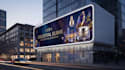 create 3d anamorphic billboard, led screen and cgi advertising animation
