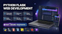 develop a custom python flask web application with mysql