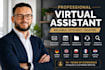 be your professional multilingual virtual assistant