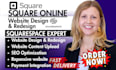 square online website business website design squareup redesign square payment