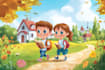 create professional hand drawn childrens book