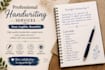 do handwritten assignments and notes
