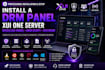 install a drm pane, xui one server, reseller panel, drm script restream