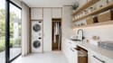 design model and render your unique laundry room