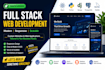 develop a full stack web application using react and python