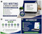 seo optimized blog posts and website content