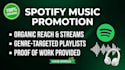 do your spotify track promotion non bot