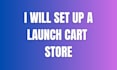 build and set up a responsive launch cart website