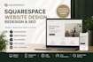 build squarespace website design redesign squarespace website SEO