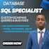 write sql queries, design database schemas, and fix sql errors