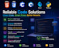 fix bugs, debug, and write code in python, c, cpp, HTML, css, and dart