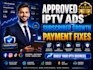 setup approved iptv facebook ads iptv subscriber growth fix iptv payment issues