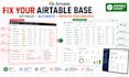 fix, optimize, and automate your airtable database