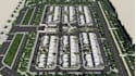 design subdivision layout masterplan residential estate site plan aerial render