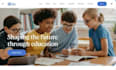 redesign education website for tutors academies lms online educational website