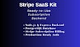 develop a professional stripe saas subscription starter kit