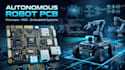 design autonomous robot controller pcb, firmware, ros, embedded system
