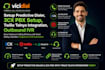 setup predictive dialer,3cx pbx setup,twilio telnyx integration,outbound IVR
