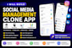 build a buffer, hootsuite, or later clone social media management app