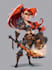 design 2d game character illustration