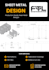create sheet metal fabrication drawings, flat patterns and dxf files