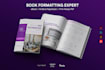 format your book for amazon KDP, kindle, print and ebook