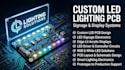 create custom led lighting pcb for signage and display systems