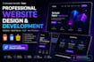 design and develop a custom HTML CSS javascript website