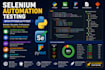 automate website testing using python, selenium and pytest