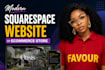 build a modern squarespace website or ecommerce store