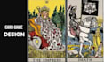 design custom card game playing card board game artwork and printable card deck
