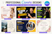design professional youtube thumbnails in canva