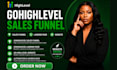 build gohighlevel sales funnel, gohighlevel landing page, go high level website